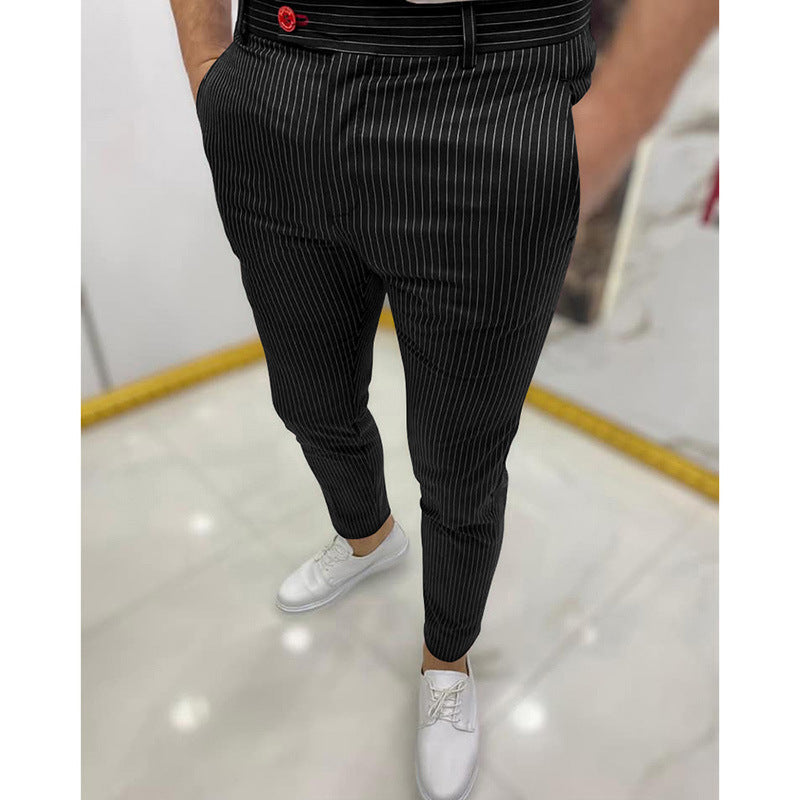 David | Pantalón casual corte slim