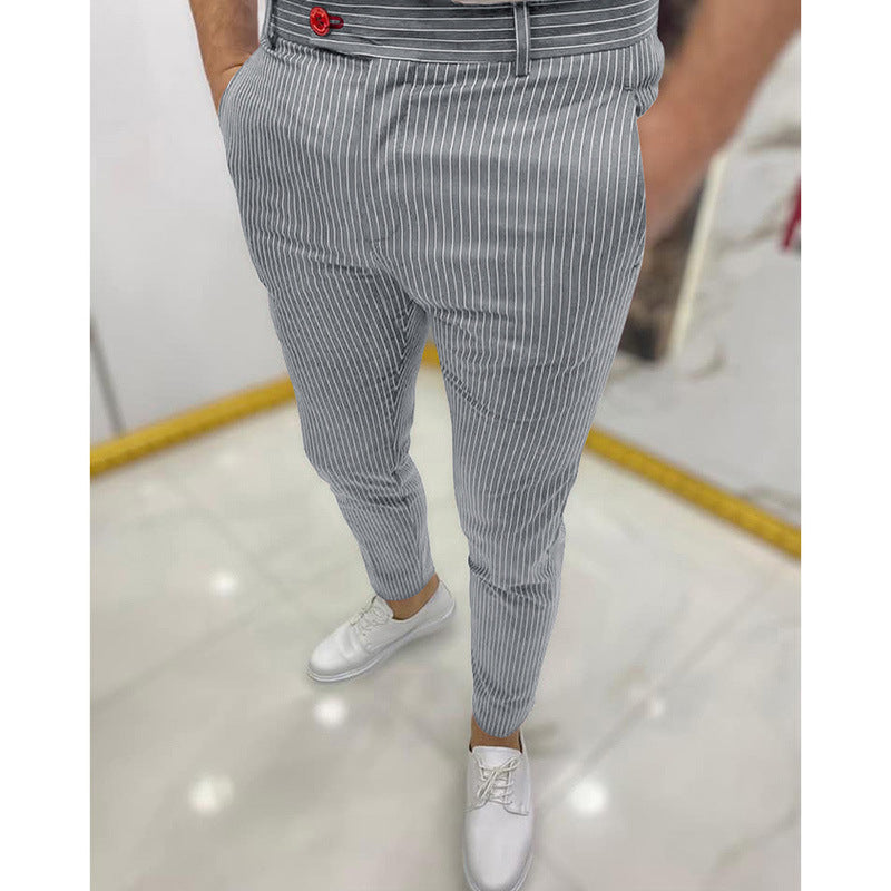 David | Pantalón casual corte slim