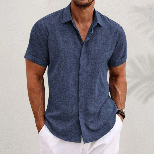Mateo | Camisa de Lino Clásica