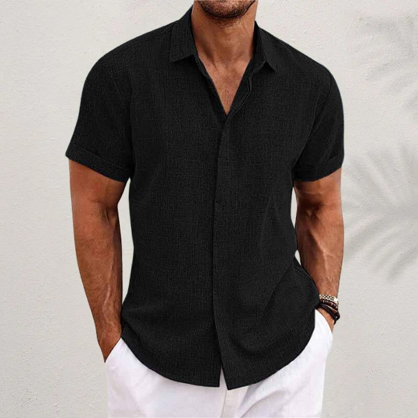 Mateo | Camisa de Lino Clásica