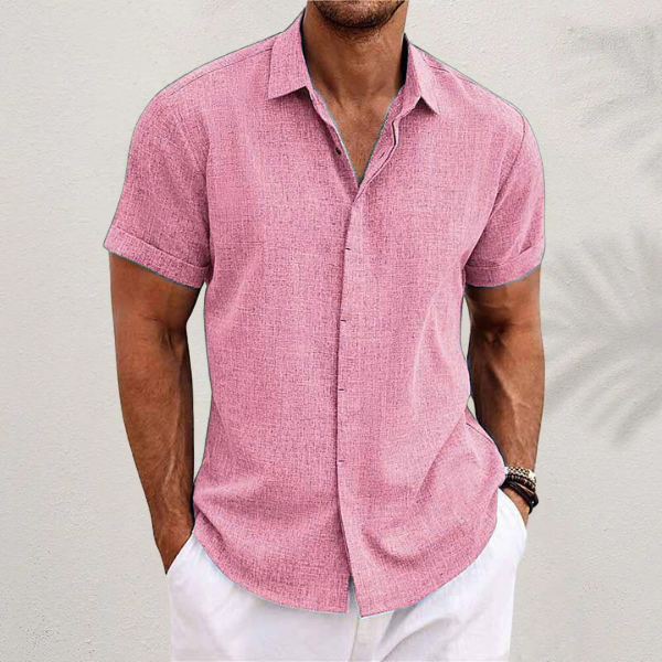 Mateo | Camisa de Lino Clásica