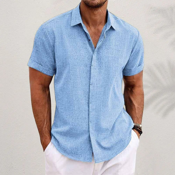 Mateo | Camisa de Lino Clásica