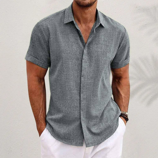 Mateo | Camisa de Lino Clásica
