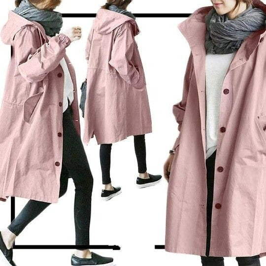 Ameyalli | Gabardina Elegante con Cinturón Ajustable
