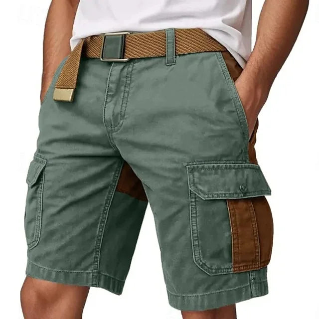 Daniel | Pantalón corto cargo de verano en algodón