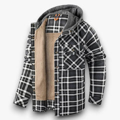 Abundio | Sobrecamisa a Cuadros Clásica para Hombre