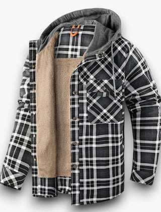 Abundio | Sobrecamisa a Cuadros Clásica para Hombre