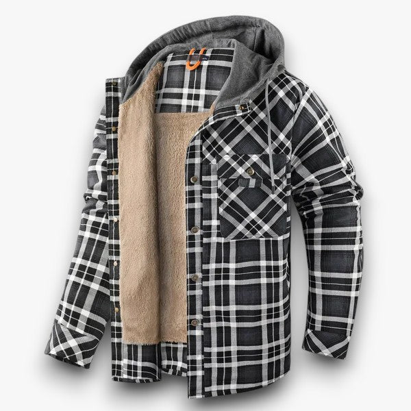 Abundio | Sobrecamisa a Cuadros Clásica para Hombre