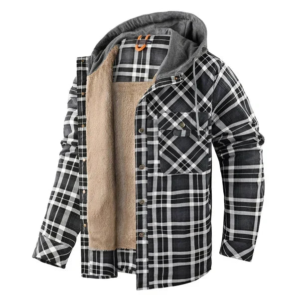 Abundio | Sobrecamisa a Cuadros Clásica para Hombre