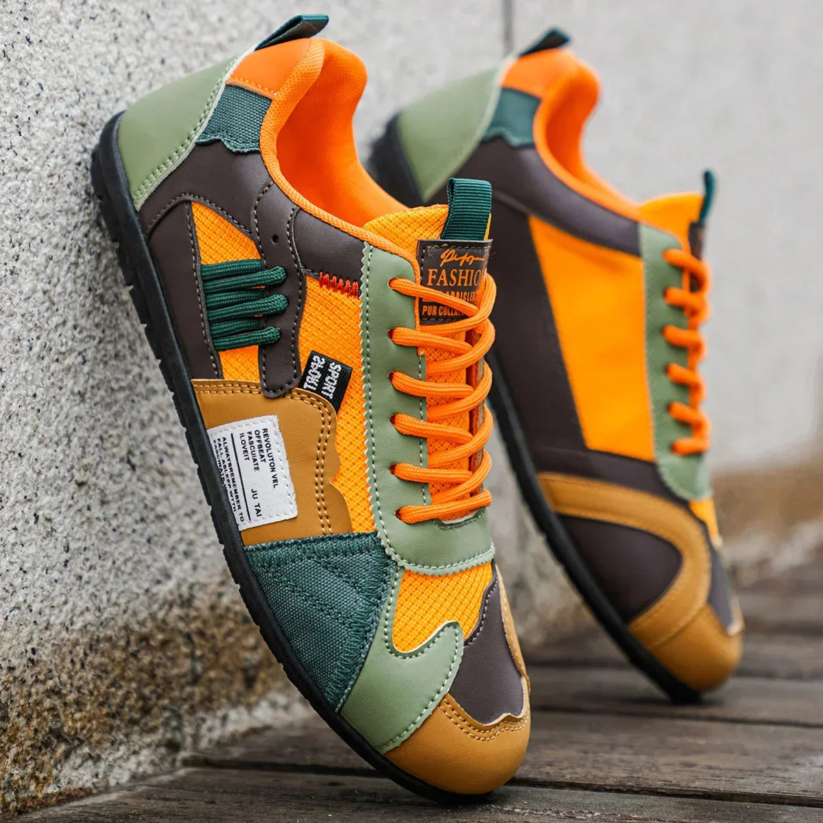 Federico | Zapatillas retro coloridas