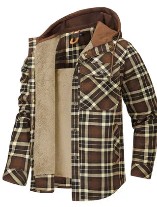 Abundio | Sobrecamisa a Cuadros Clásica para Hombre