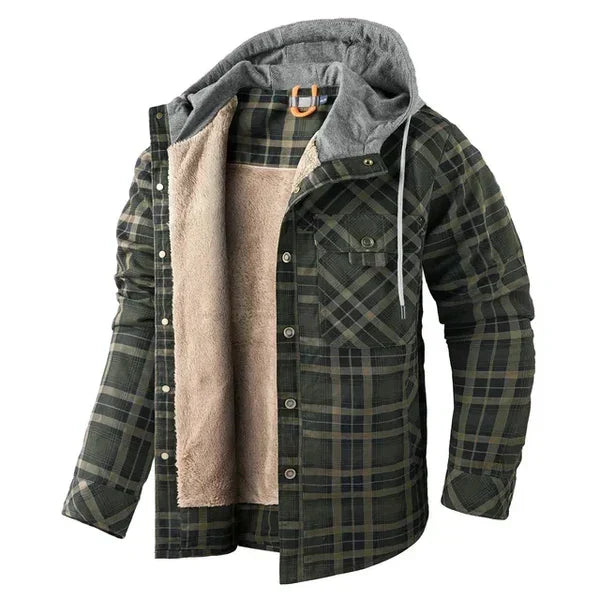 Abundio | Sobrecamisa a Cuadros Clásica para Hombre