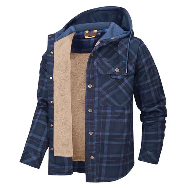 Abundio | Sobrecamisa a Cuadros Clásica para Hombre