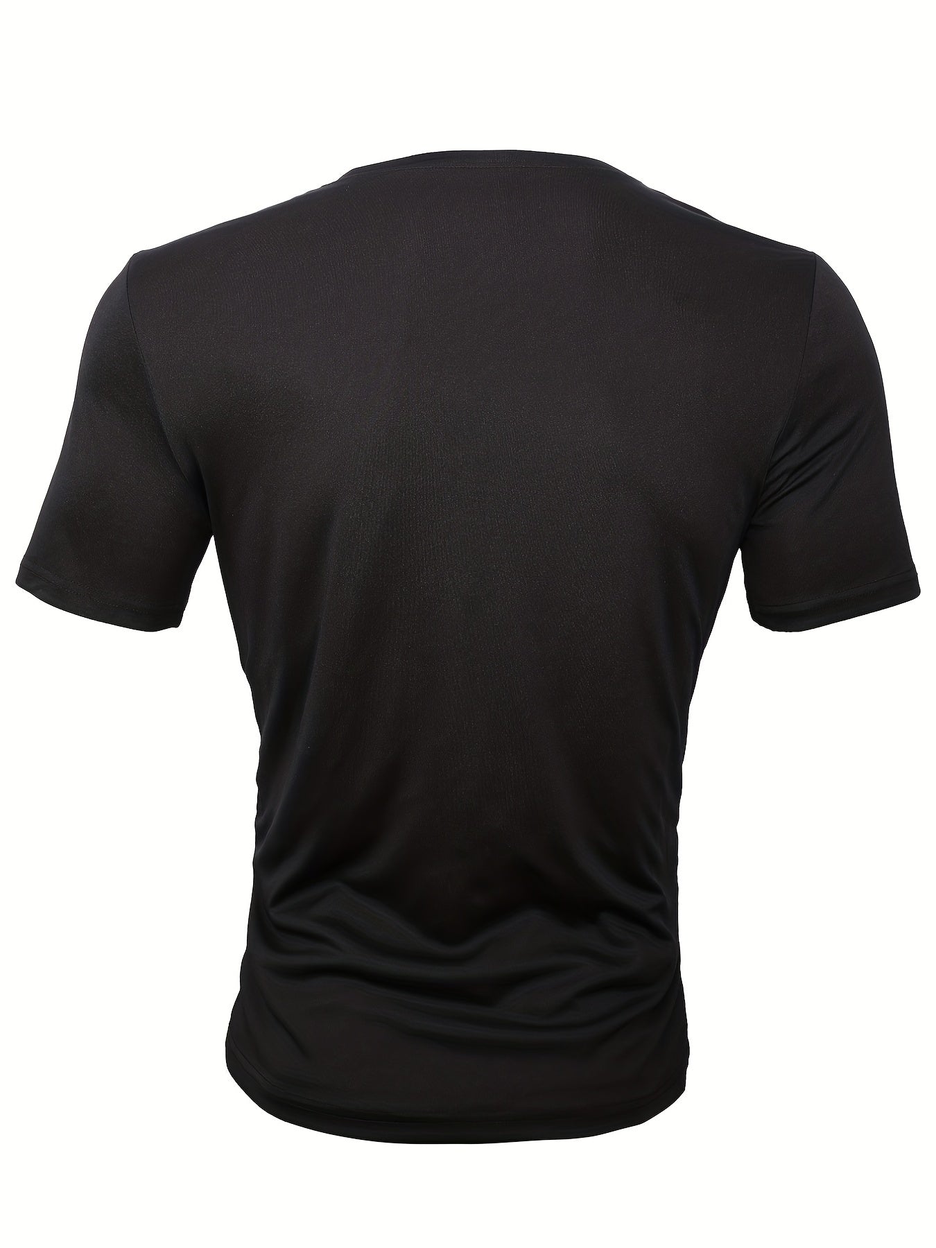 Javier | Camiseta elegante de cuello redondo con estampado gráfico