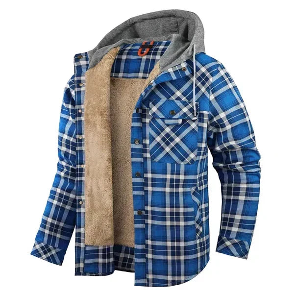 Abundio | Sobrecamisa a Cuadros Clásica para Hombre