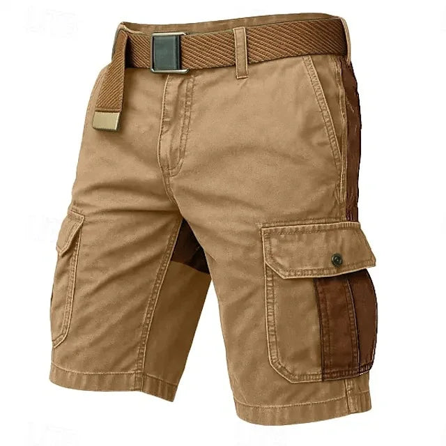 Daniel | Pantalón corto cargo de verano en algodón