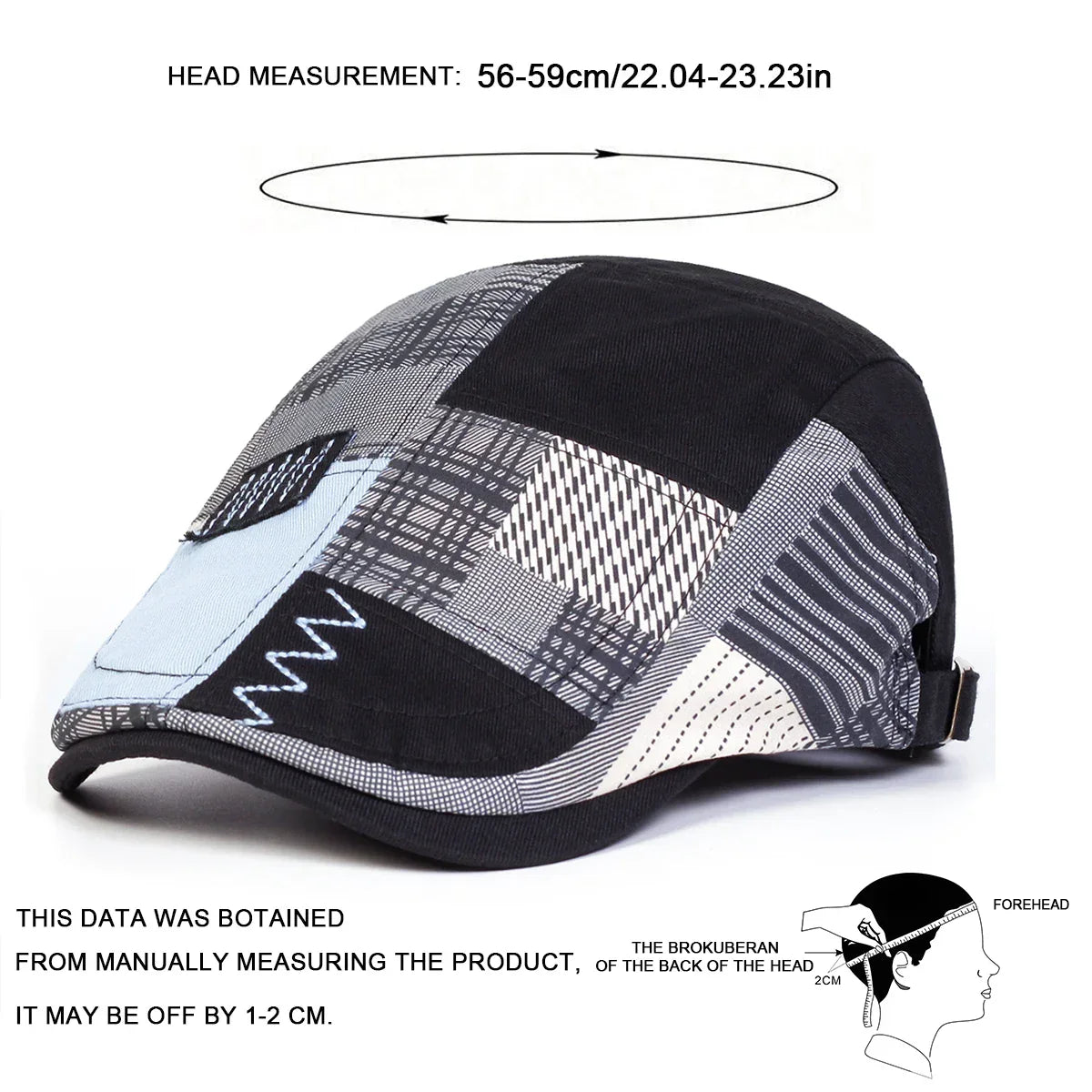 Gabriel | Gorro patchwork para hombre