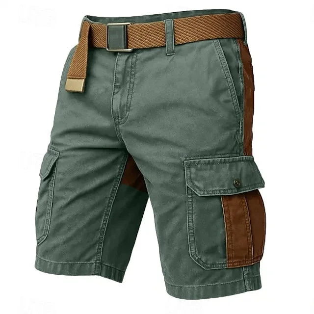 Daniel | Pantalón corto cargo de verano en algodón