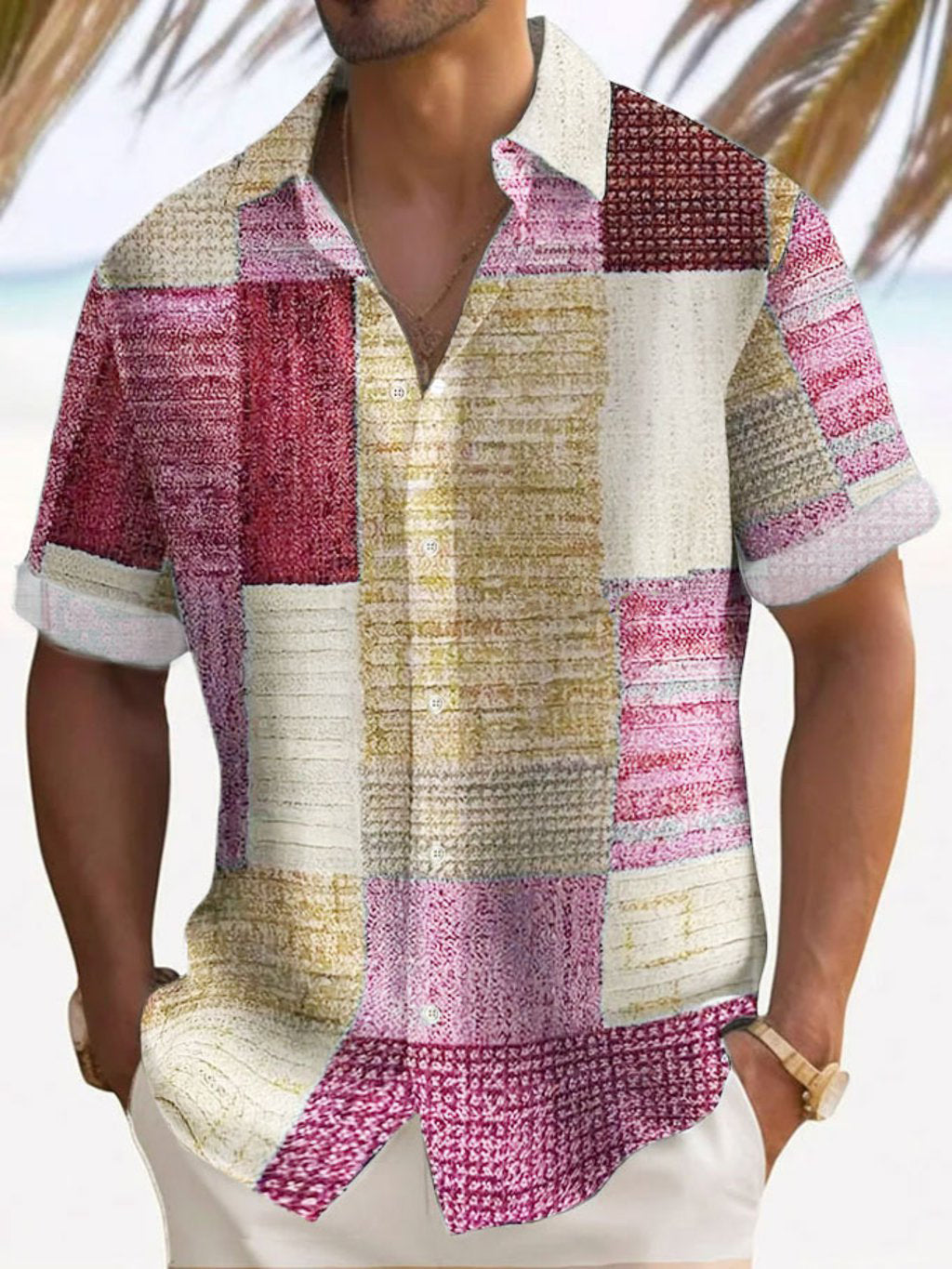 Andrés | Camisa elegante de manga corta