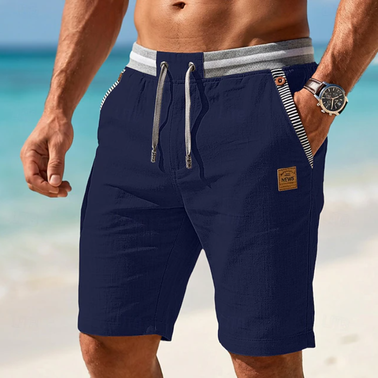Mateo | Pantalones cortos de verano ligeros con cordón