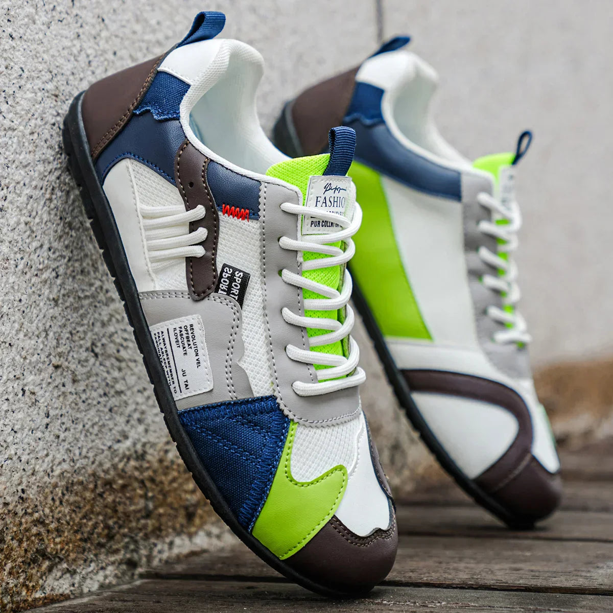 Federico | Zapatillas retro coloridas