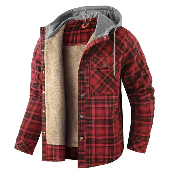 Abundio | Sobrecamisa a Cuadros Clásica para Hombre