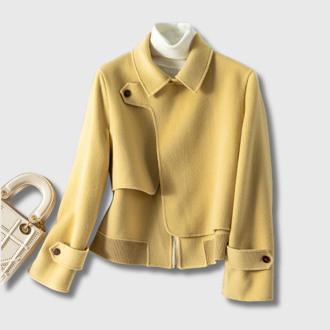 Minerva | Chamarra de Lana Entallada para Mujer