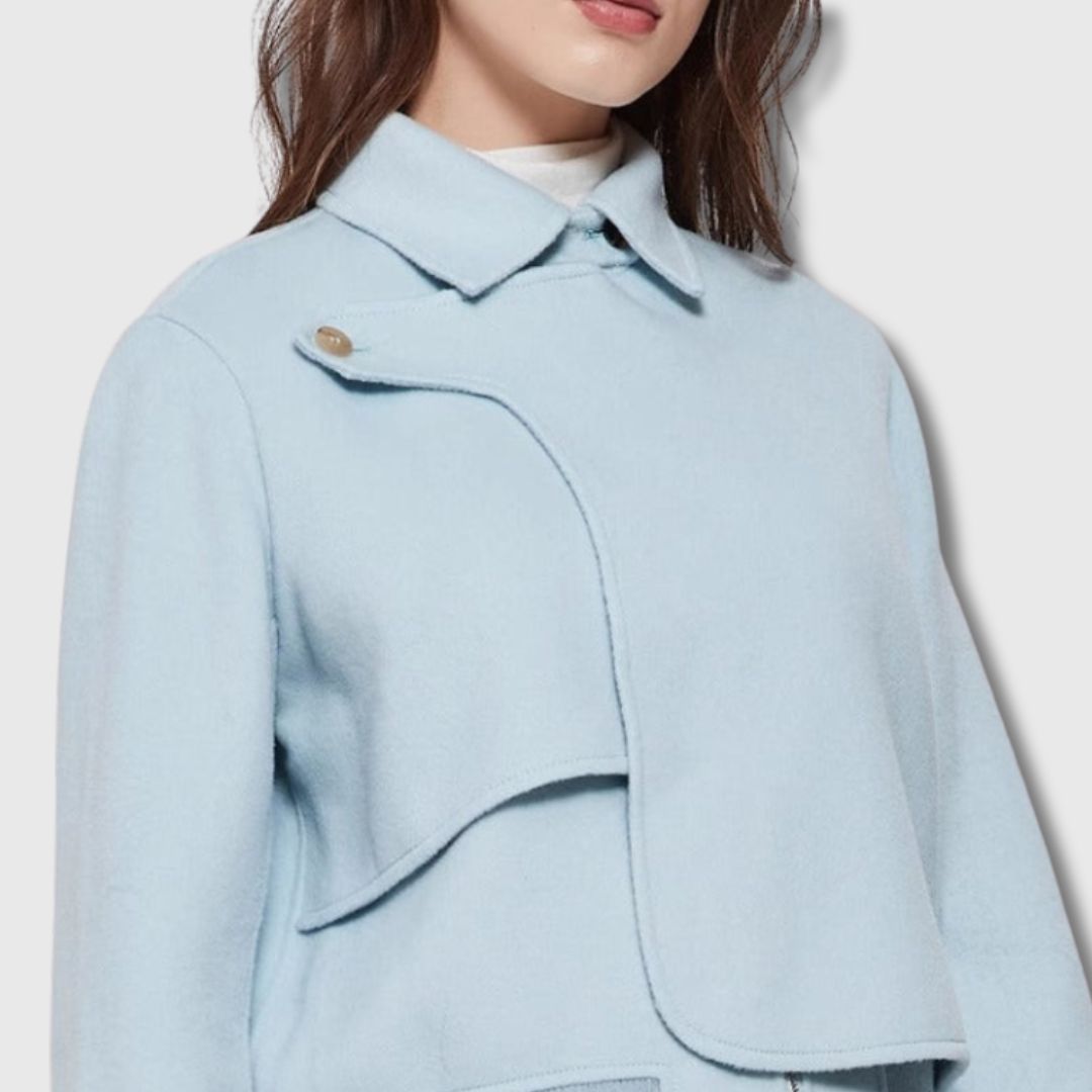 Minerva | Chamarra de Lana Entallada para Mujer