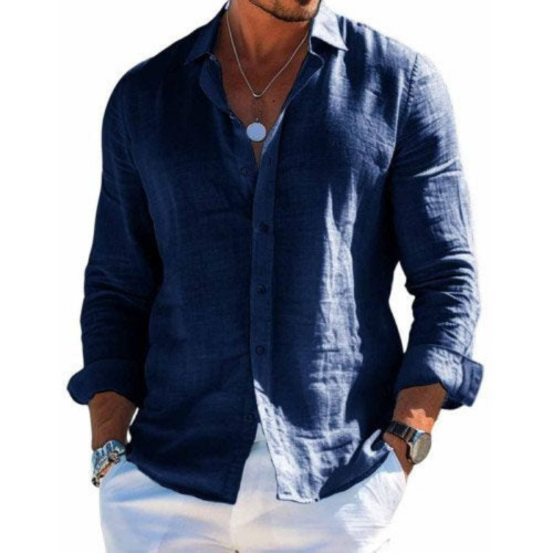 Diego | Camisa elegante de tela transpirable