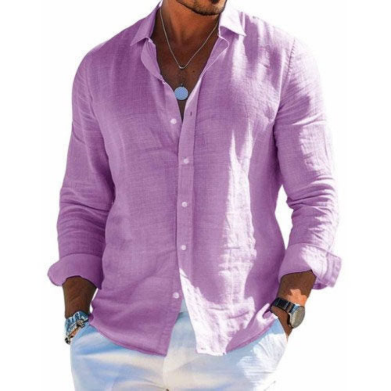 Diego | Camisa elegante de tela transpirable