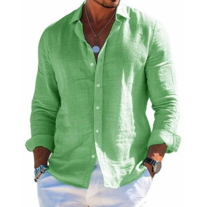 Diego | Camisa elegante de tela transpirable