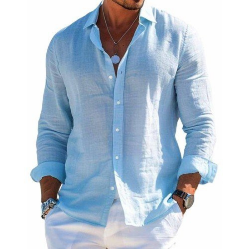 Diego | Camisa elegante de tela transpirable