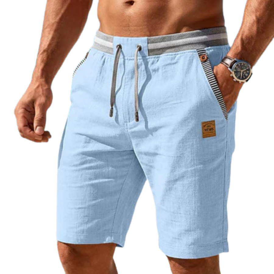 Mateo | Pantalones cortos de verano ligeros con cordón