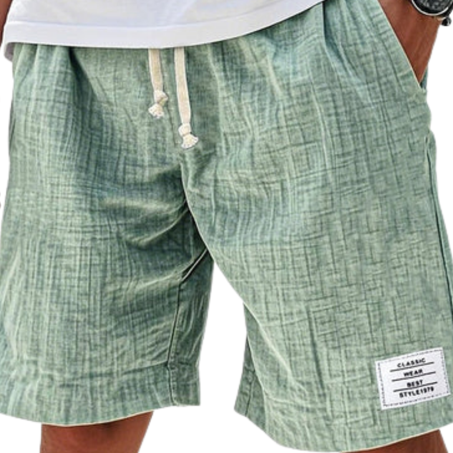 Fernando | Pantalones cortos ligeros y relajados de corte amplio para hombre
