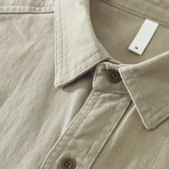 Urbano | Sobrecamisa de Algodón Suave con Bolsillos al Pecho