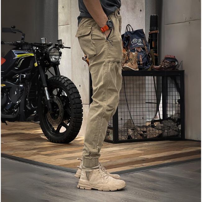 Lauro | Pantalón Cargo Elástico con Estilo