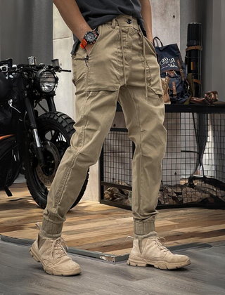 Lauro | Pantalón Cargo Elástico con Estilo