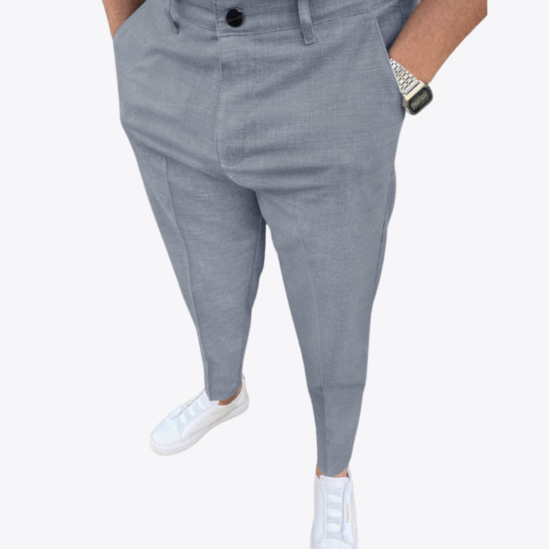 David | Pantalón casual corte slim