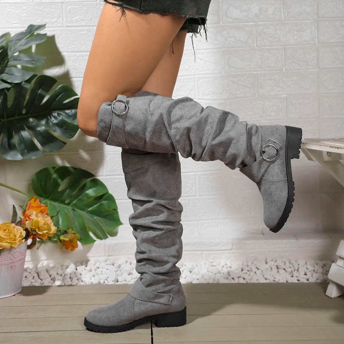 Nallely | Botas Altas Modernas y Elegantes