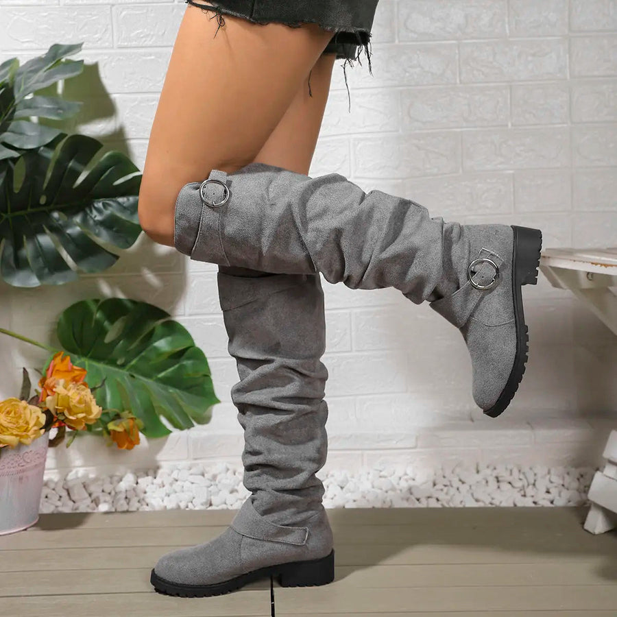 Nallely | Botas Altas Modernas y Elegantes