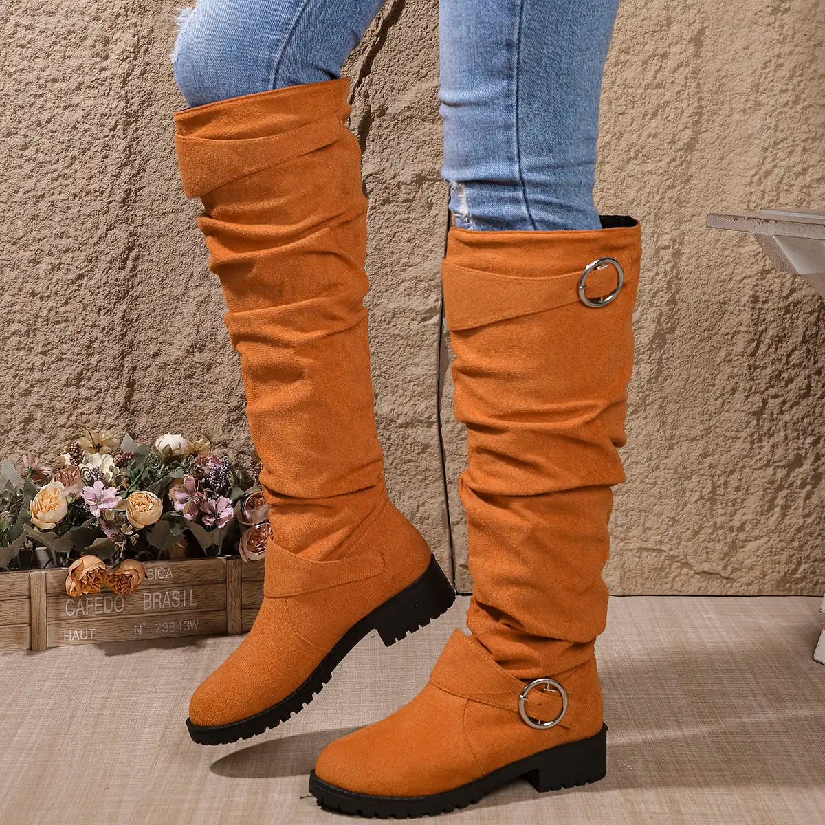 Nallely | Botas Altas Modernas y Elegantes