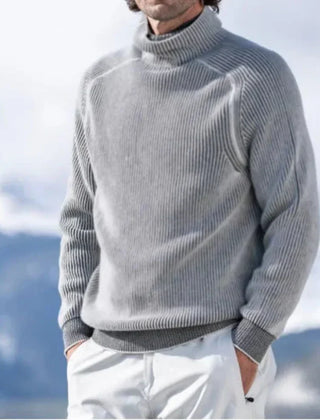 Cuauhtémoc | Suéter Elegante de Cuello Alto con Ajuste Estilizado
