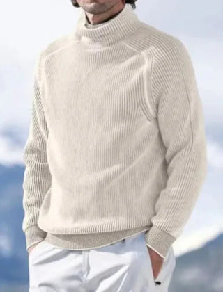 Cuauhtémoc | Suéter Elegante de Cuello Alto con Ajuste Estilizado