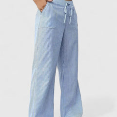 Janeth | Pantalón Ancho con Cintura Ajustable de Cordón