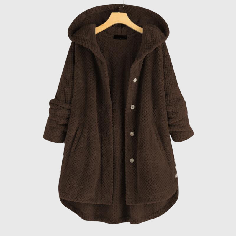 Atzimba | Chamarra Polar con Capucha para Mujer