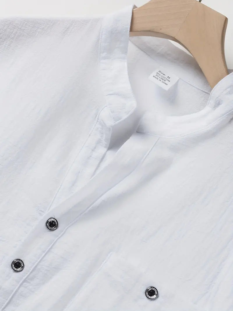 Luis | Camisa elegante de manga corta