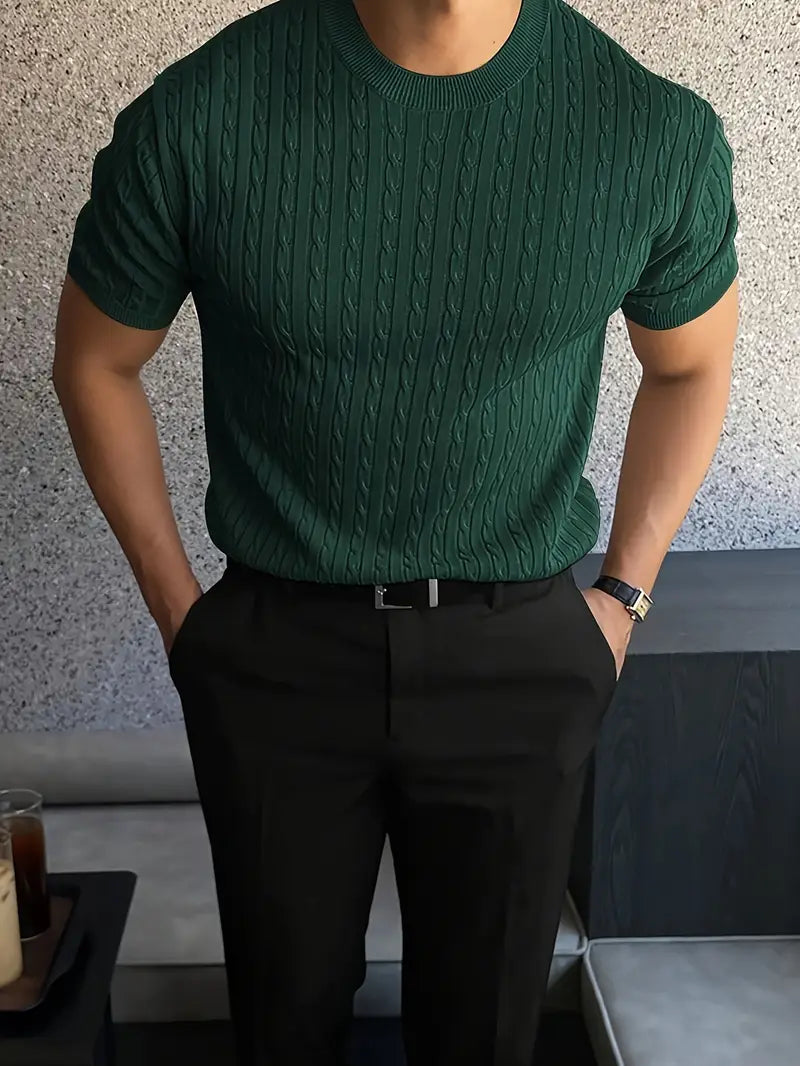 David | Suéter elegante de punto
