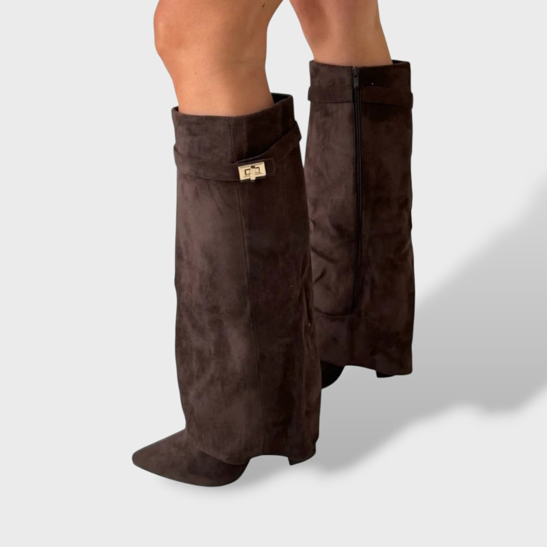 Botas Altas Mujer de Gamuza Clásicas