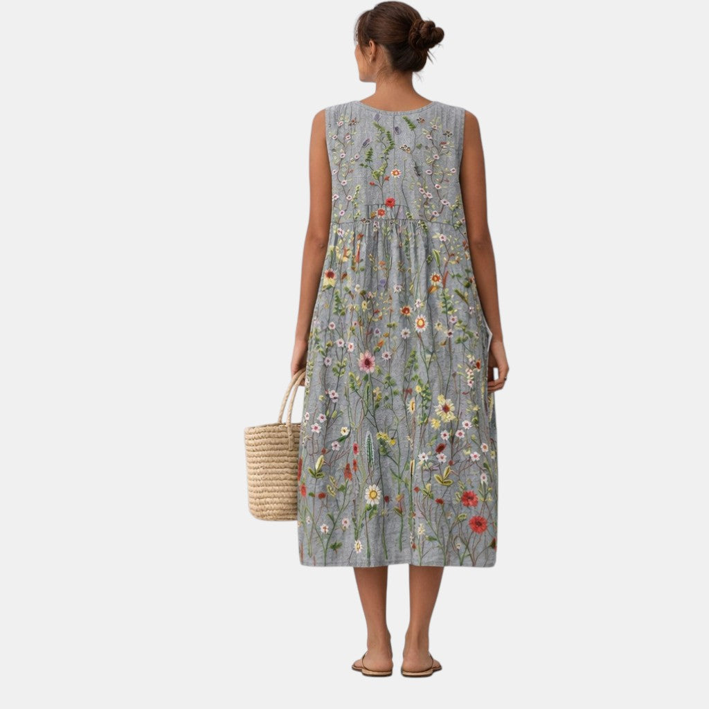 Teresa | Vestido Midi De Día