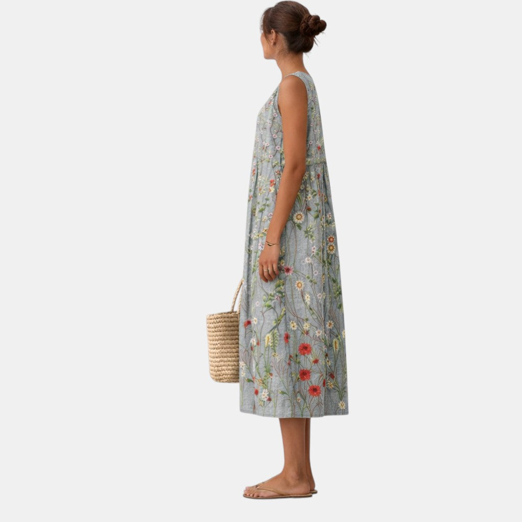 Teresa | Vestido Midi De Día